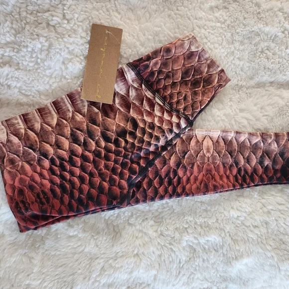 🤎🐉Niyama Sol Cinnamon Dragon 🐉 barefoot leggings XS BNWT - Picture 4 of 6